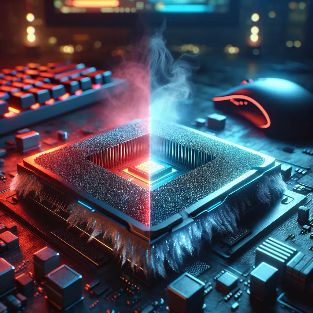 게임 중 CPU 온도 급상승? 성능 저하 없이 시원하게 만드는 비법